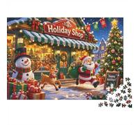 Snowman Reindeer Tree 1000pcs For Adults Mini Puzzle