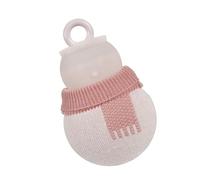 Snowman Shape Hot Water Bottle with Thickened Silicone Antileak Warm Bag for Home Use Easy to Fill Warm Bottle for Cold Weather