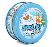 (Snowman) Spot It Find The Difference Card Game Colorful Children Packaging Interaction