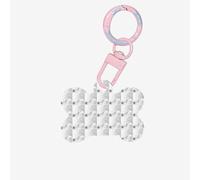Snowman Stars and Snowflakes Printing 1 Pc Dog Bone Shape Id Tags Double Sided with Key Ring Craft for Pets