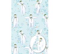 SNOWMAN The Snowman and Snowdog Christmas Wrapping Paper - Two Sheets and Tags