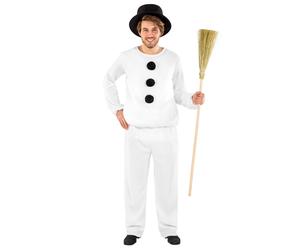 Snowman winter edition christmas costume for men carnival