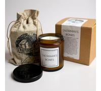 Snowman's Bones Luxury Hand Poured Candle | Eco Friendly | Vegan | Hand Crafted, | 50+ Hour Burn Time | Soy Wax Premium Candle | Handmade in Lancashire | by Village Farm Candles