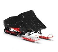 Snowmobile Cover 420D Heavy-Duty Waterproof Sled Ski With Reflective Sign For Can Am