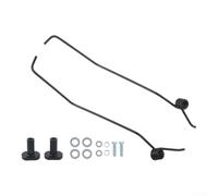 Snowmobile Ice Scratchers Spring Steel Design Snowmobile Ice | High-tensile spring steel, black coated, for durable for flex, fits most brands, hard-pack trails