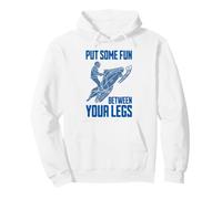 Snowmobile Rider Sledding Winter Sports Powder Machine Pullover Hoodie