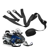 Snowmobile Rope - Nylon/metal Portable Skiing Equipment Supplies | Winter Sled Pull Strap For Outdoor Guides Rescue Teams Snow Recovery Trail Riding Group Rides Riders Winter Adventurers