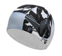 Snowmobile Swim Caps for Short & Long Hair Fashion Durable High Elasticity Swimming Caps Comfortable Bathing Cap Non-Slip Breathable Swim Hats for Swimmers&Gifts