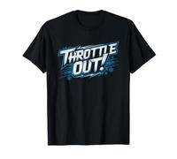 Snowmobiler One Speed Wide Open Throttle Fresh Powder Day T-Shirt