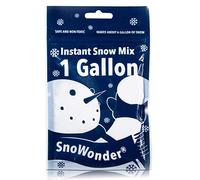 SnoWonder Instant Snow Fake Artificial Snow - Ideal for Making Cloud Slime, Mix Makes 4 Litres of Fake Snow