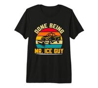 Snowplow Driver Done Being MR. ICE Guy Funny Retirement Premium T-Shirt