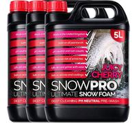 SnowPro Snow Foam Shampoo Car Wash 15L Soap pH Neutral Vehicle Cleaning Detailing Pre Wash Cherry Fragrance
