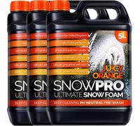 SnowPro Snow Foam Shampoo Car Wash Soap 15L pH Neutral Vehicle Cleaning Detailing Pre Wash Orange Fragrance