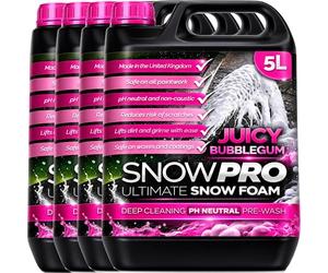SnowPro Snow Foam Shampoo Car Wash Soap 20L pH Neutral Vehicle Cleaning Detailing Bubblegum Fragrance Pre Wash