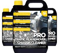 SnowPro Traffic Film Remover and Chassis Cleaner TFR 3 x 5 L - Removes Dirt, Grime, Grease, Oil and Bugs - Multi-Vehicle For Use on Cars, Trucks, Vans, Motorbikes & More