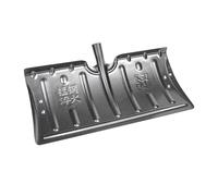 snowPush Ergonomic and Durable Snow Shovel, Wide Polyethylene Scraper with Steel Edge | Lightweight Snow Removal Tool for Driveways, Sidewalks, Walkways, PU