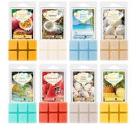 SNOWSEN Summer Scented Wax for Oil Burner, Natural Wax Melts, Soy Wax Melts, Wax Cubes, Scented Wax Cubes for Room Fragrances, Wax Tarts for Oil Burner for Wax, Fragrance Gift Set for Women