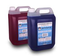 SnowShock 5ltr Slush Syrup - Concentrate Dilute for Ice/Slushy Machine | Flavoured Slushie Maker (Twin Pack STRW & BLRZ)