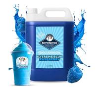 SnowShock Slush Syrup 5L Blue Raspberry | Slushy Concentrate Dilute for Ice Slushie Machine - Makes Up To 110 Drinks - Refreshing Frozen Drink Mix for Kids Parties, Cafes, Events & Food Vans | Vegan
