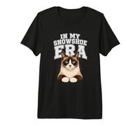 Snowshoe Cat in My Snowshoe Era Breed Owner Mom Dad Premium T-Shirt
