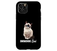 Snowshoe Cats Cat Kitten Snowshoe Dad Case for iPhone 11 Pro