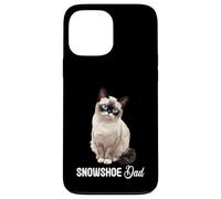 Snowshoe Cats Cat Kitten Snowshoe Dad Case for iPhone 13 Pro Max