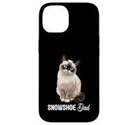 Snowshoe Cats Cat Kitten Snowshoe Dad Case for iPhone 14