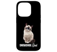 Snowshoe Cats Cat Kitten Snowshoe Dad Case for iPhone 14 Pro