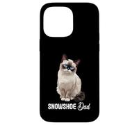 Snowshoe Cats Cat Kitten Snowshoe Dad Case for iPhone 14 Pro Max