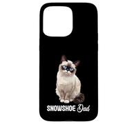 Snowshoe Cats Cat Kitten Snowshoe Dad Case for iPhone 15 Pro Max