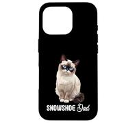 Snowshoe Cats Cat Kitten Snowshoe Dad Case for iPhone 16 Pro