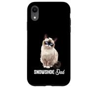 Snowshoe Cats Cat Kitten Snowshoe Dad Case for iPhone XR