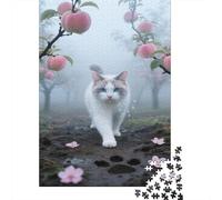 Snowshoe Jigsaw Puzzles Puzzle for Adults Kids. 1000 Piece Orchard Great Gifts Challenge Toy Educational Game Home Decoration for Adults& Kids Age 14 Years Up 1000pcs (75x50cm)