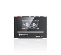 SnowSky/FiiO Echo MINI HiFi Bluetooth MP3 Player, 15Hours Playback, Independent Volume Control with 3.5mm/4.4mm Headphones Outputs (Black 512M)