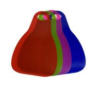 Snowsledge | 4 Piece Sturdy and Portable Ski Board Baby Winter Sledges | for Beach Sand Outdoor Sports Travel Home Christmas Party and Teenagers