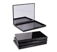 Snowso Magnetic Makeup Palette with Mirror, Empty, Travel Makeup Organizer with 60 Self-Adhesive Metal Stickers to DIY Your Own Powder Palette(Medium Palette, 5.7 x 4.3 inch), 3