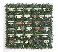 SNOWSTAR Green Grass Claw Clip Organizer Holder,Claw Clip Holder and Storage Decoration,20*20 inch Hair Clip Organizer Grass Greenery Stand for Women and Girl,Hair Clips Decor Display for Wall Green