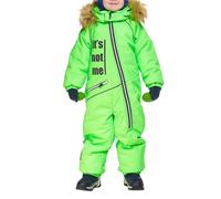 Snowsuit Children's Boys Ski Suit Thermal Ski Overall Winter Warm Snow Overall Windproof Winter Suit with Removable Hood Mud Suit Outdoor Softshell Suit 4t Boy Tie (Green, 12-13 Years)