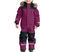 Snowsuit Kids Winter Snow Jacket Pants Romper Children's Ski Suit Thermal Overalls Warm Jumpsuit With Removable Hood Mud Softshell