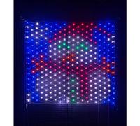 Snowtime 1.2X1.3M Christmas Snowman Net Light