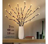 Snowtime 1.8m Birch Tree with 80 Warm White LEDs