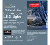 Snowtime 100 Blue Led Connectable Lights