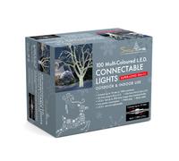 Snowtime 100 Multicoloured Led Connectable Christmas Lights