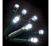 Snowtime 1500 Ice White Led Compact Lights Featuring Timer