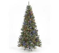 Snowtime 150Cm Pre-Lit Monterrey Fir W/250 Multi Col Multi Fun Leds Christmas Trees
