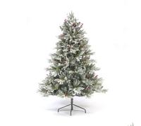 Snowtime 200Cm Diara Artificial Christmas Tree Frosted Effect With Berries