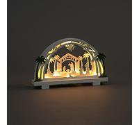 Snowtime 20cm Wooden Nativity Arch