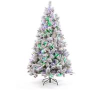 Snowtime 210Cm Winnipeg Fir Pr-Lit Pe Tree W/380 Ww/multi Leds