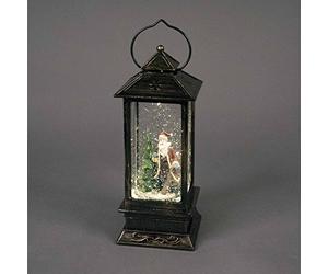 Snowtime 28cm Illuminated Water Lantern with Yellow LEDs