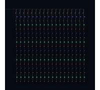 Snowtime 3M X 3M Christmas Multi Function Curtain Light (Multi-Colour)